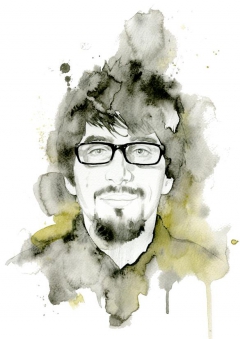 Watercolor portrait by Drumond Art