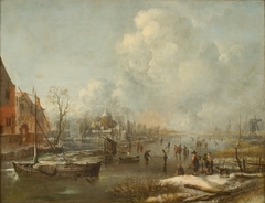 Winter Sports by Aert van der Neer