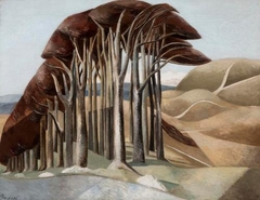 Wood on the Downs by Paul Nash