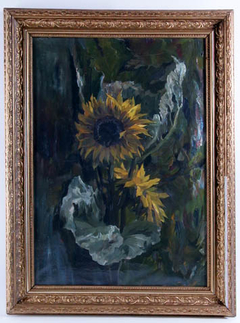 Zonnebloemen by Bartus Korteling