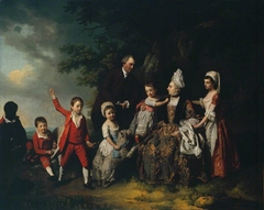 A Family Group in a Landscape by Francis Wheatley