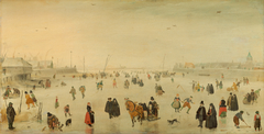 A Scene on the Ice by Hendrick Avercamp