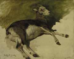 A she-goat by Rosa Bonheur