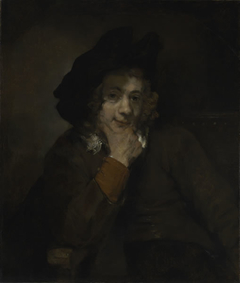 A Smiling Young Man (Titus) by Rembrandt