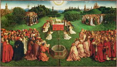 Adoration of the Mystic Lamb by Jan van Eyck