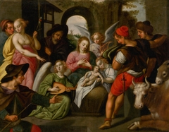 Adoration of the Shepherds by Hans Rottenhammer