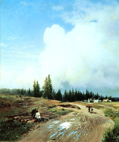 After a thunderstorm by Fyodor Vasilyev