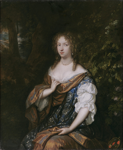 Alida de Lange, Wife of Johan Rammelman by Caspar Netscher