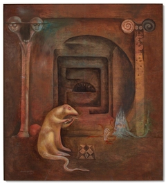 Apollo in the Temple of Michael Rat by Leonora Carrington