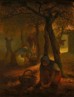 Apple Gatherers by Jean-François Millet