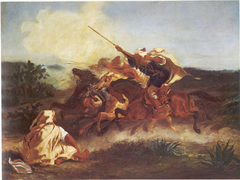 Arab Fantasia by Eugène Delacroix