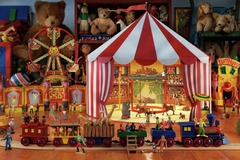 At the Circus - Illustration from "Can You See What I See? Toyland Express" by Walter Wick