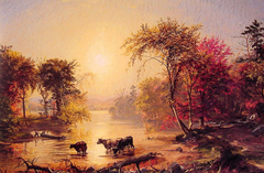 Autumn in America by Jasper Francis Cropsey