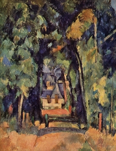 Avenue at Chantilly by Paul Cézanne