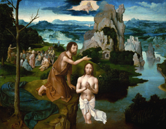 Baptism of Christ by Joachim Patinir