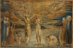 Baptism of Christ by William Blake