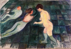 Bathing Woman by Edvard Munch