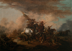 Battle Scene by Aleksander Orłowski