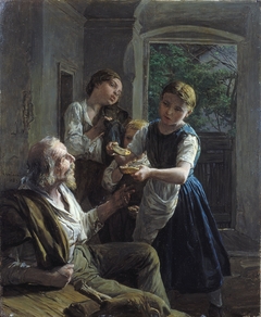 Beggar by Ferdinand Georg Waldmüller