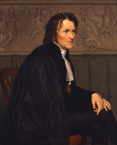 Bertel Thorvaldsen by Christoffer Wilhelm Eckersberg