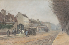 Boulevard Héloïse, Argenteuil by Alfred Sisley