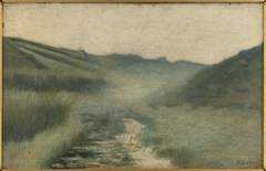 Brouillard du matin, Diélette - Flamanville by Alphonse Osbert