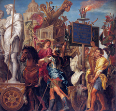 Caesar’s Triumph by Erasmus Quellinus II