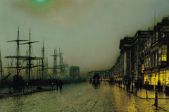 Canny Glasgow by John Atkinson Grimshaw