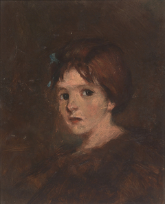 Child in Browns by Alice Pike Barney