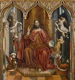 Christ Blessing by Fernando Gallego