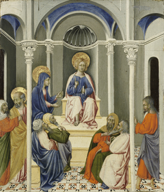 Christ Disputing in the Temple by Giovanni di Paolo