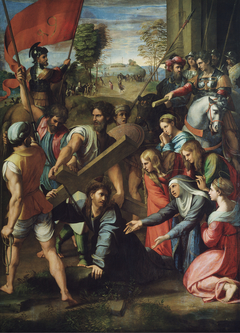 Christ Falling on the Way to Calvary by Raphael