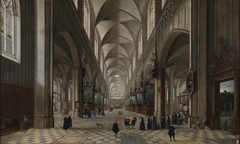 Church in Flanders or The Mass by Pieter Neeffs