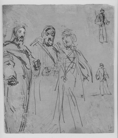 Church Scene (from Sketchbook) by James Abbott McNeill Whistler