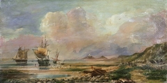 Coastal scene by Anonymous