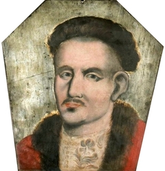 Coffin portrait of Konstanty Pstrokoński. by Anonymous