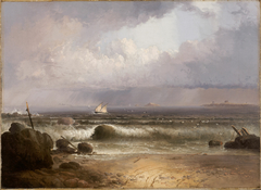 Coming Squall (Nahant Beach with a Summer Shower) by Thomas Doughty