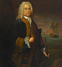 Commodore Curtis Barnett, d. 1746 by John Ellys