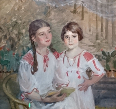 Cornelia and Charlotte Hahn by Sabine Lepsius