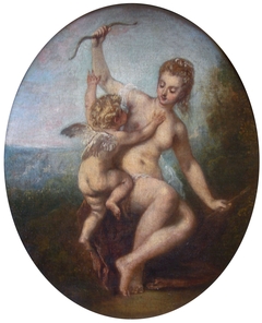 Cupid Disarmed by Antoine Watteau