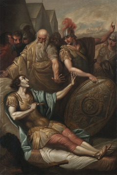 Death of Epaminondas by Franciszek Smuglewicz