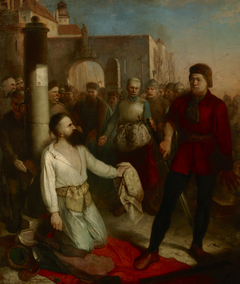 Decapitation of Samuel Zborowski by Władysław Łuszczkiewicz