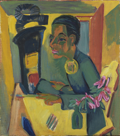 "Der Maler" (Selbstbildnis) by Ernst Ludwig Kirchner