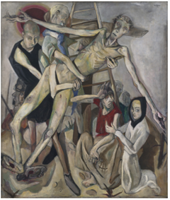 Descent from the Cross by Max Beckmann