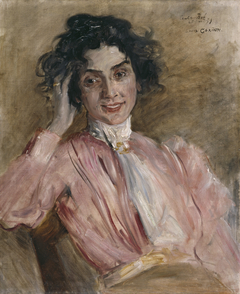 Die Schauspielerin Centa Bré by Lovis Corinth