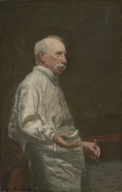 Dr. Agnew  (Dr. D. Hayes Agnew) (1818-1892) by Thomas Eakins