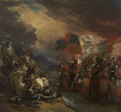 Edward III Crossing The Somme by Benjamin West