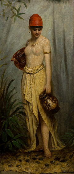 Egyptian woman by Egisto Ferroni