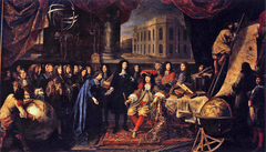 Establishment of the French Academy of Sciences and of Paris Observatory by Henri Testelin