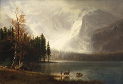 Estes Park, Colorado, Whyte's Lake by Albert Bierstadt